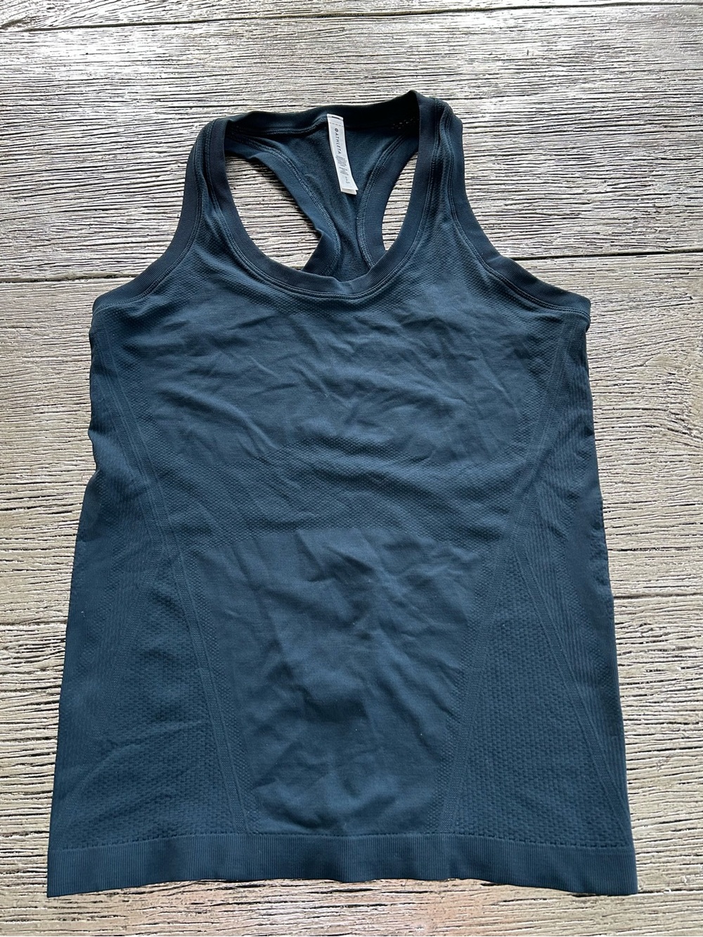 Athleta sardinia blue Racerback Performance Tank